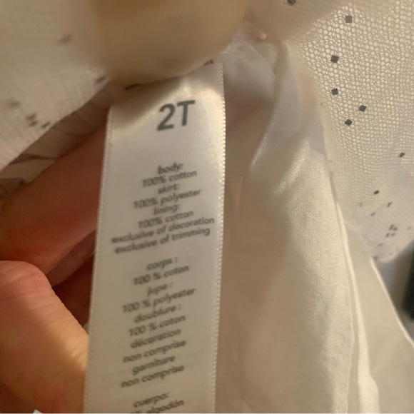 Oshkosh Bgosh Pink Bunny Dress Overalls Toddler Girl 2T - Picture 11 of 11